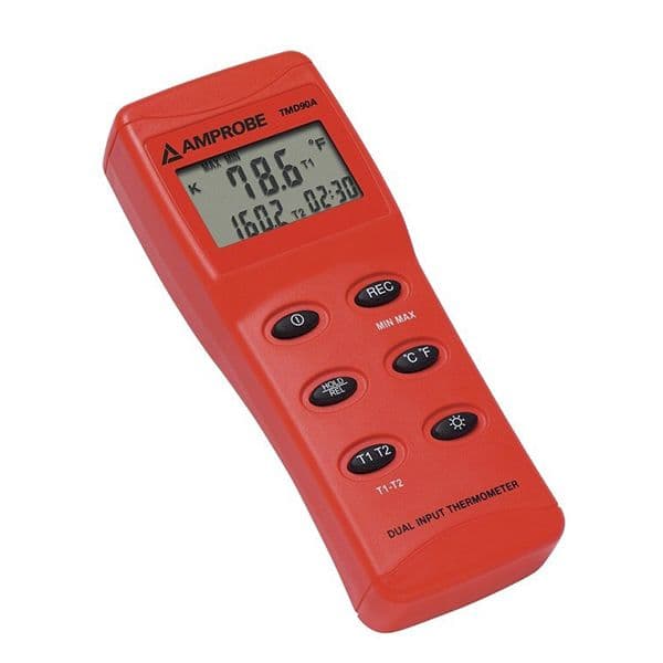 Termómetro Doble Entrada Amprobe TMD90A