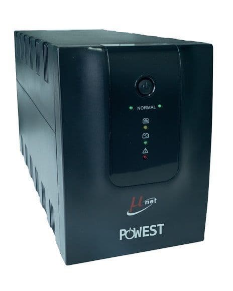 UPS Interactiva De 1000VA 600W POWEST UPS1KVA-MK