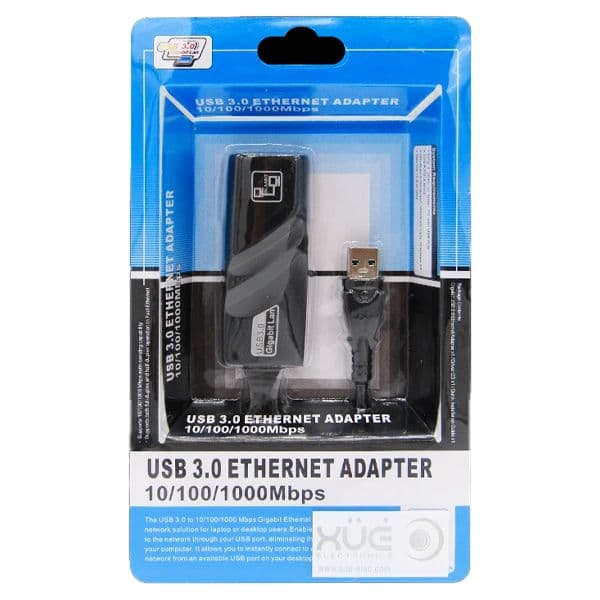 Convertidor USB 3.0 a LAN 10/100/1000 RJ45 USB-RJ45G
