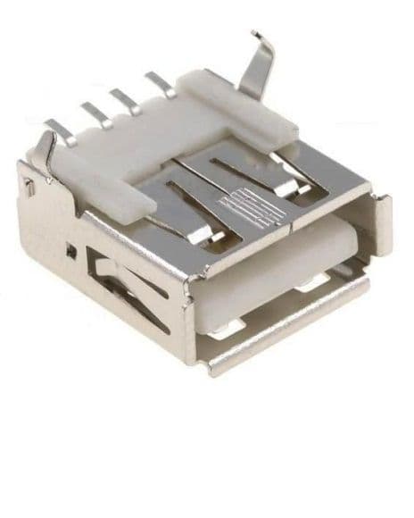 Conector USB Tipo A Hembra Para Chasis USBAH