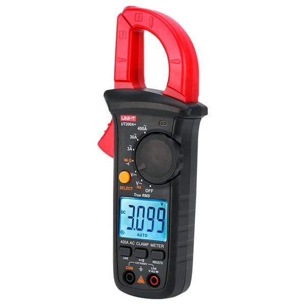UT200A+ Pinza Amperimétrica Trms 400A AC 600V AC/DC Unit