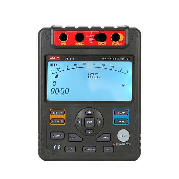 Medidor de Resistencia de Aislamiento Uni-Trend UT511