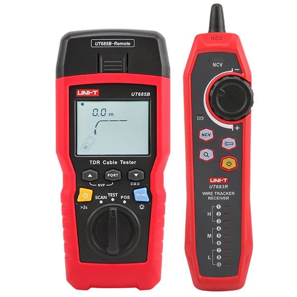 Equipo TDR Probador de cables de red  Uni-Trend UT685BKIT