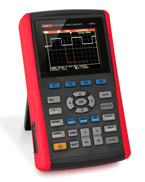 Osciloscopio Digital Portátil De 25MHz 2 Canales Unit UTD1025CL