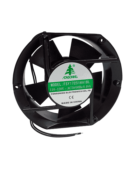 Ventilador Axial De 120Vac 0.45A De Balinera 172mm X 150mm X 51mm VF6110A