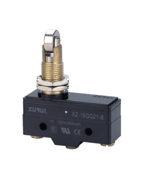 Micro Switch Con Rodillo Lateral 3 Pines Spdt 15A 125Vac XZ15GQ21