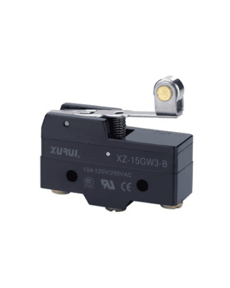 Micro Suiche Industrial Con Pala Corta 3 Pines 15A-125Vac Spdt XZ15GW3