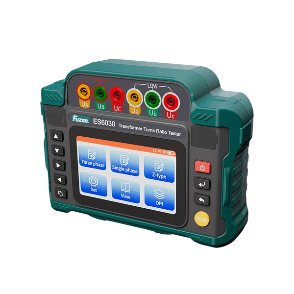 Medidor de Relación de Transformación TTR FUZRR ES6030 Medidor de Relación de Transformación TTR FUZRR ES6030